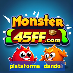 plataforma dando bonus de cadastro